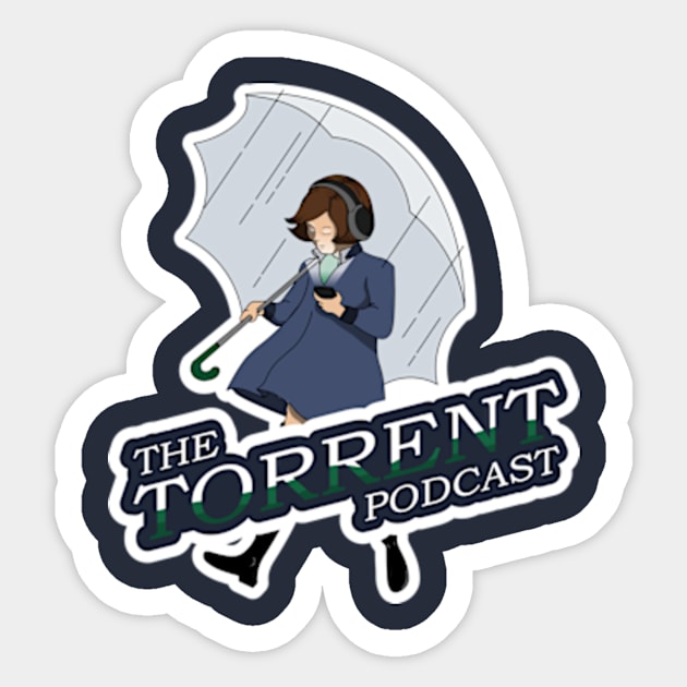 The Torrent Podcast - 2018 Sticker by NDeV Designs